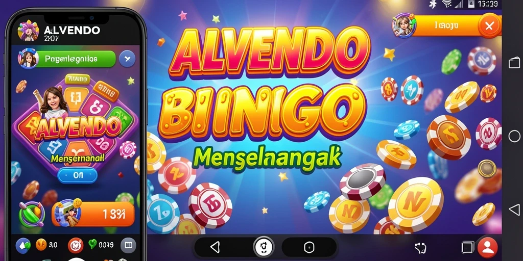 Tampilan gameplay Bingo yang seru dan menarik di ALVENDO.