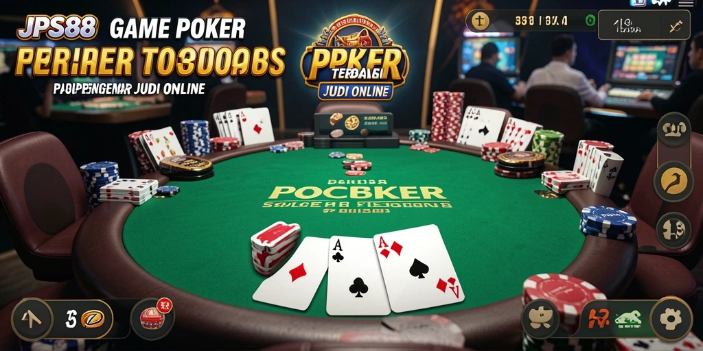 Screenshot gameplay JPS88 menampilkan suasana Poker yang seru dan menarik.