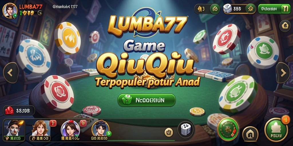 Tampilan gameplay seru dari LUMBA77 yang penuh strategi QiuQiu.
