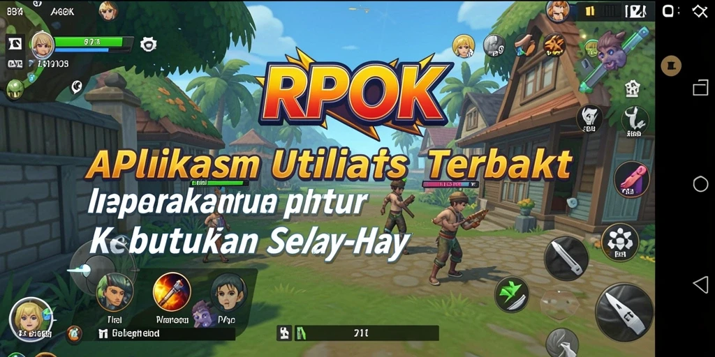Tampilan antarmuka RPOK yang modern dan user-friendly.