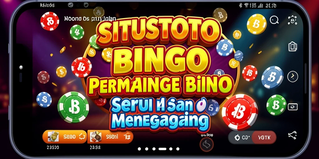 Tampilan menarik dari gameplay Bingo SITUSTOTO yang seru.