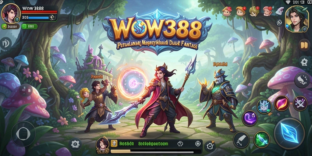 Screenshot gameplay WOW388 yang menampilkan petualangan seru dan grafis menakjubkan.